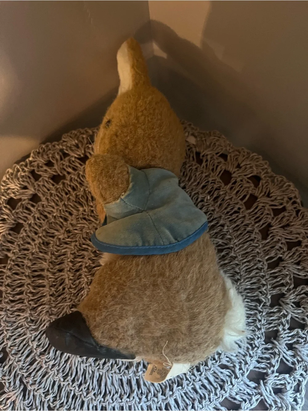 Vintage Beatrix Potter Peter Rabbit stuffed animal wind up not working